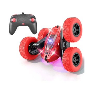 Voiture Cascade Télécommandée Enfant 360° Rotation -Rouge