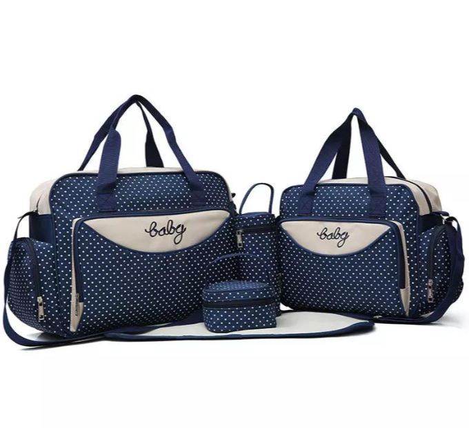 Lot de 3 sacs pour bebe - Grand format - Bleu