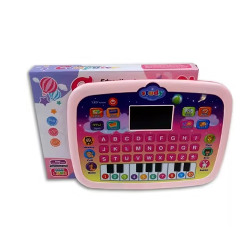 Ordinateur Éducatif Musical Study – Jouet d’Apprentissage Interactif / ROSE