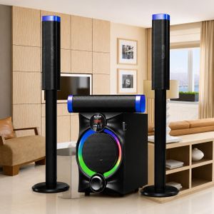 Alitop-Home cinéma  Bluetooth/FM/AUX/USB/SD/LED - SP-8848 – Puissance 150W