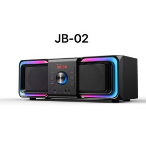 Alitop JB02-Home cinéma  Bluetooth/FM/AUX/USB/SD/LED – Puissance 40W
