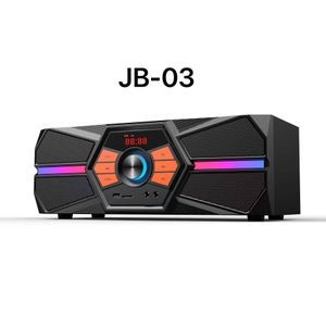 Alitop JB03-Home cinéma  Bluetooth/FM/AUX/USB/SD/LED – Puissance 40W