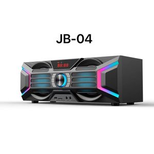 Alitop JB04-Home cinéma  Bluetooth/FM/AUX/USB/SD/LED – Puissance 40W
