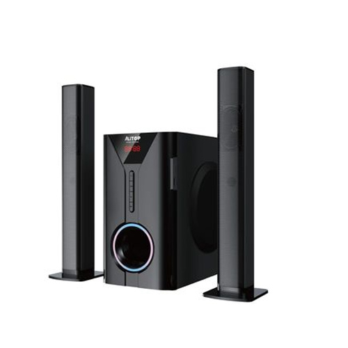 ALITOP Woofer SP 2506– Chaîne HIFI – Bluetooth/USB/FM/TVSD - Noir – Garantie 01 Mois