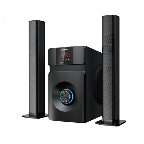 ALITOP Woofer SP 2522 – Chaîne HIFI – Bluetooth/USB/FM/TVSD - Noir – Garantie 01 Mois
