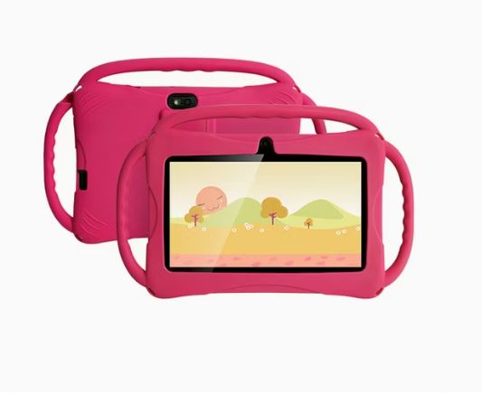 Tablette Educative pour enfants WiFi - 7pouces - 2Go+32Go - Rose