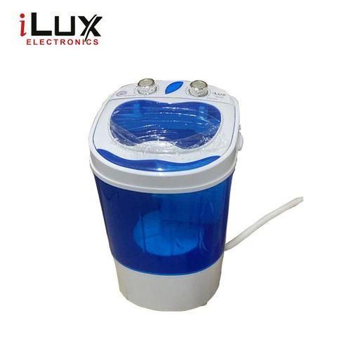 Ilux Machine à Laver Semi-Auto 3 Kg - Lavage & Essorage