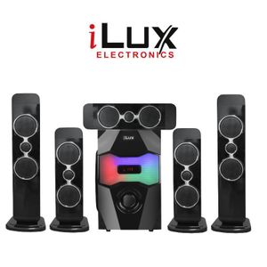 Ilux Mini Chaine 3 Baffes 1 Woofer 5.1 - ILTH-518 - USB - Bluetooth