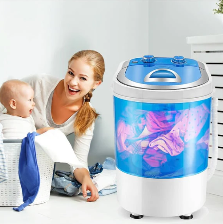 Mini Machine a laver STMLS-4K Semi-Automatique 4Kg- Lavage et Essorage-smart technology-Garantie 6 Mois.-1