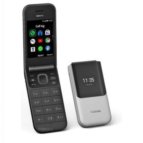 Nokia 2720 Flip GSM Radio FM Dual SIM - Gris