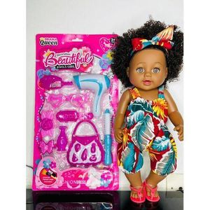 Poupée Africaine Apoutchou Pour Enfant 46cm+ Accessoires
