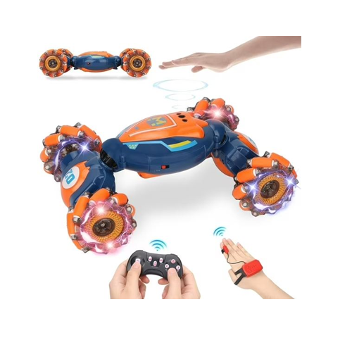 Grande Voiture Cascade Télécommandée - grande vitesse Drift Rimote - Orange