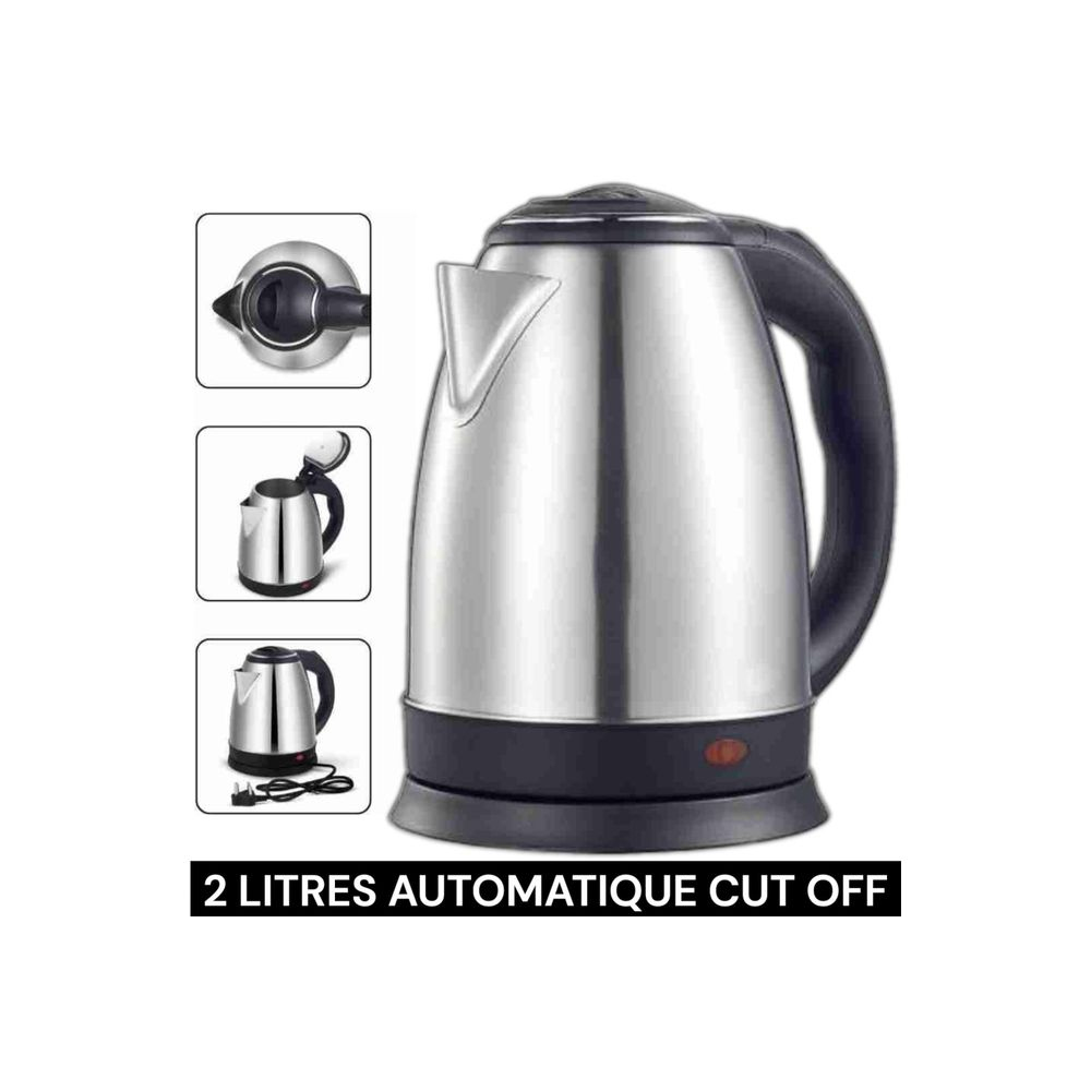 Thermos Electrique / Chauffe Eau- Acier Inoxydable - Argent