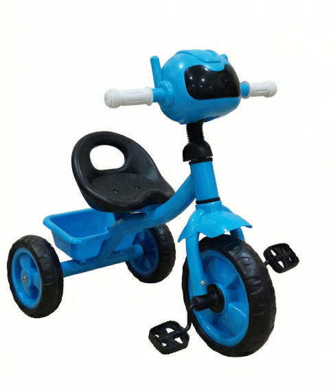 Vélo Tricycle pour enfants 1 à 5 ans Avec musique et lumière – Bleu-1