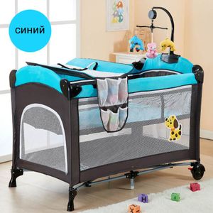 Lit Parapluie Pour Bébé - Bleu