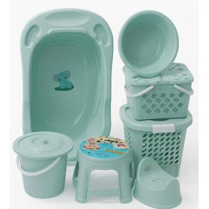 Ensemble Baignoire Vert - Bébé