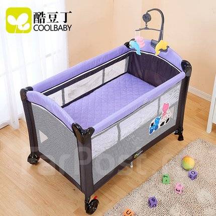 Lit Parapluie Pour Bébé - Violet