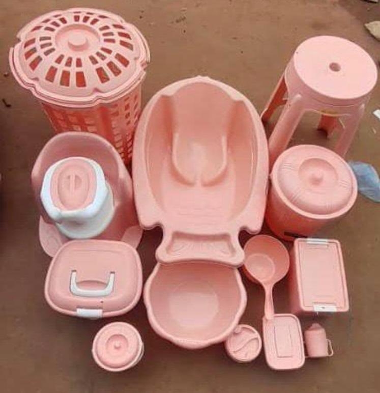 Ensemble Baignoire Rose - Bébé