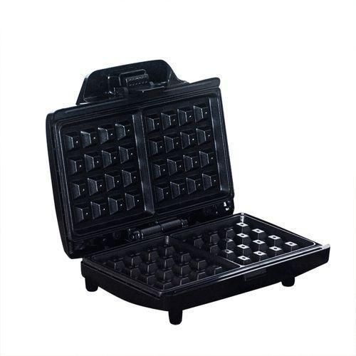 Ilux Machine à Gaufre - LX-WM200 - Noir