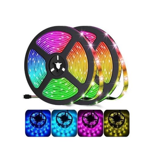 Bande Lumineuse LED Ruban Décoratif + Télécommande 10M