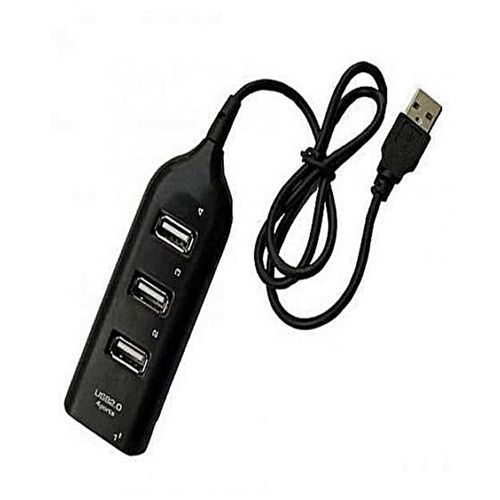 Multiport USB Hub 4 Ports – Noir