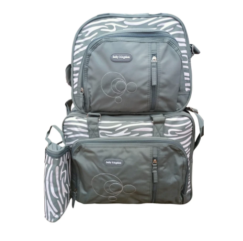 Lot de 3 sacs pour bebe - Grand format - Gris