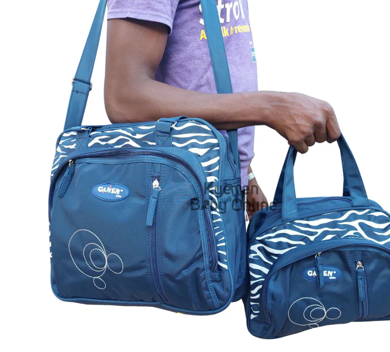 Lot de 3 sacs pour bebe - Grand format - Bleu