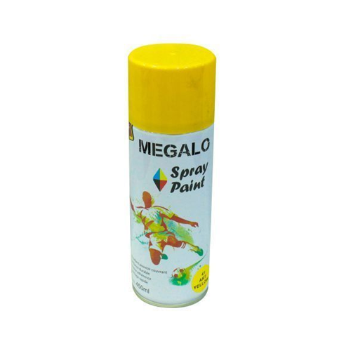 Megalo Bombe Spray De Peinture Polyvalente - 450 Ml - 41 Art Yellow - Jaune