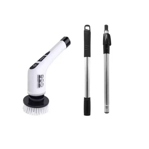 Brosse électrique de nettoyage sans fil 9 en 1, double vitesse avec poignée détachable-2