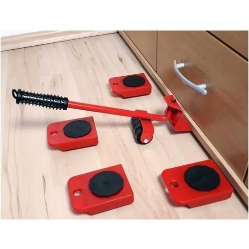 Kit de levage et déplacement à roulettes pour meubles lourds-1