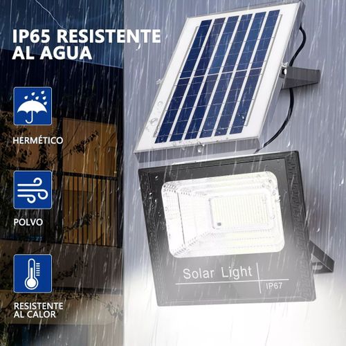 Leadder 200W projecteur solaire Télécommandé - étanche à Montage Mural