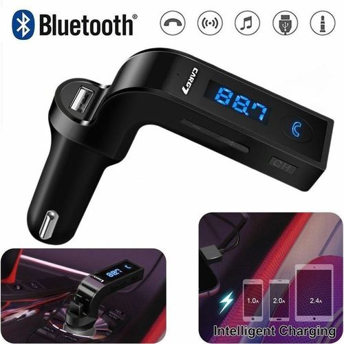 Lecteur Bluetooth - Voiture - Car G7 MP3 Player - Noir