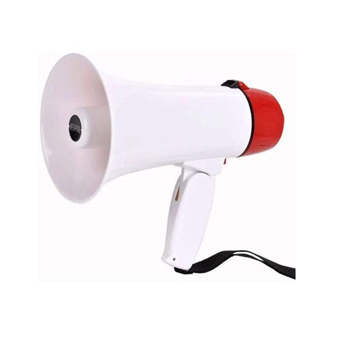 Mégaphone Max - 30W Rechargeable Ou Avec Pile/Blanc