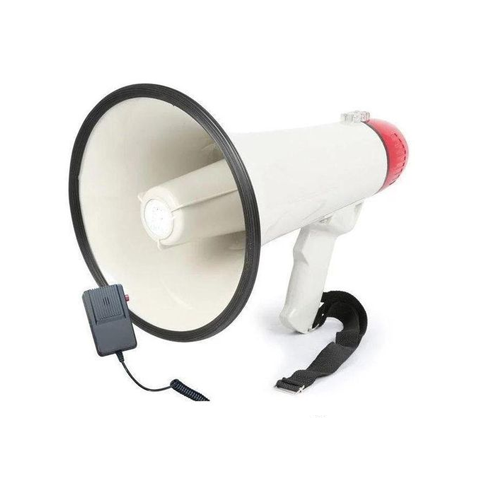 Mégaphone Très Haute Puissance 30w, Haut-parleur Multifonction Amplifié, Support Disque U/carte TF
