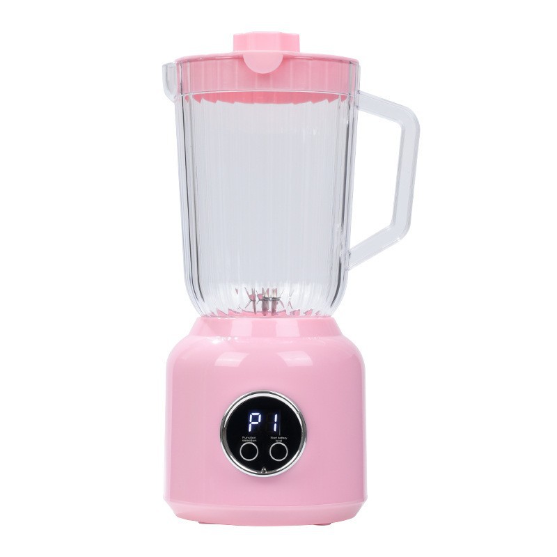 Petit Blender Rechargeable Pour Purée de bébé ou Jus De Fruit Avec Ecran LCD - 750ml - Rose-3