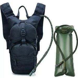 Sac à dos d'hydratation 3L pour randonnée, cyclisme, marche, camping, sport - Noir