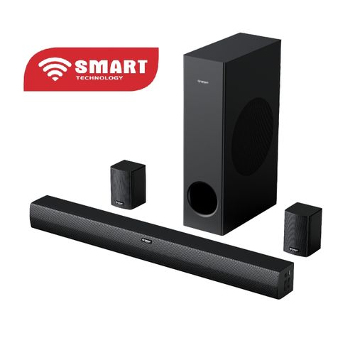 SMART TECHNOLOGY Home Cinéma 160W -Multimédia Bluetooth -MP3 /USB/ -Noir Garantie 3 Mois