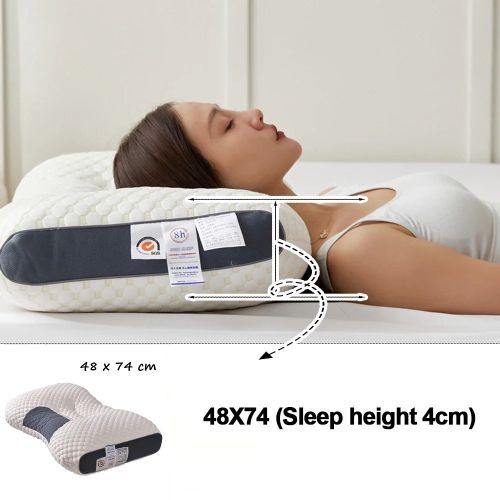 Oreiller Cervical Orthopédique 3D Pour Aider à Dormir Oreillers Literie