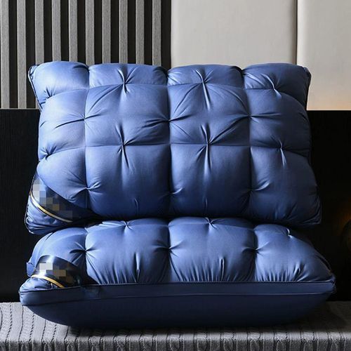 1 pièce d'oreiller ergonomique de type sommeil profond avec housse en coton doux, non pliable