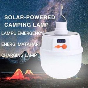 Ampoule De Secours LED Rechargeable De Camping Portable 60W Haute Puissance
