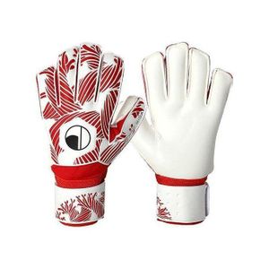 Gants De Gardien Football Professionnel De Haute Qualité - Rouge/blanc
