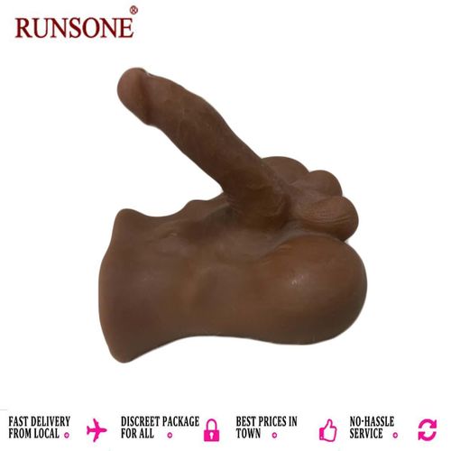 Khufuzi Poupée sexuelle torse masculin réaliste de 3kgs avec pénis flexible et large, tunnel anal serré, masturbateur féminin, jouets sexuels unisexes pour adultes pour femmes