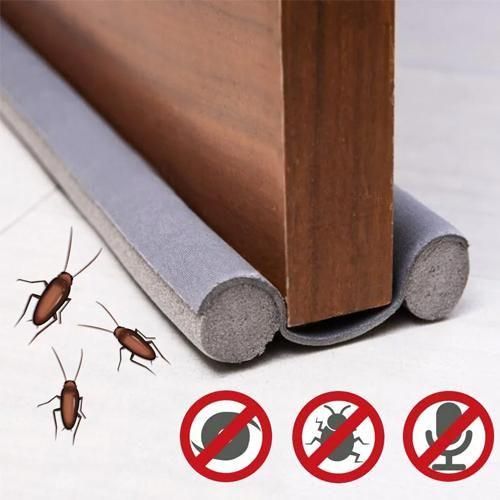 2 Bandes De Mousse Pour Bas De Porte ( Protection De Porte )