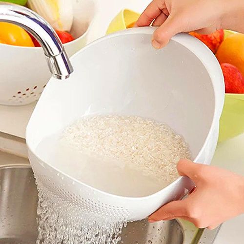 Passoires Plastique Polyvalentes, Lave Riz et autres - Panier Drainage Alimentaire