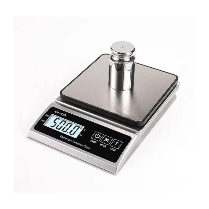 Balance De Cuisine Numérique Mince De Haute Précision SH-135 -Gris