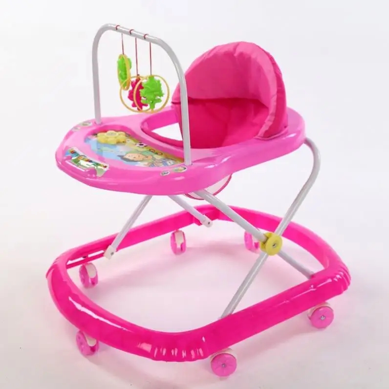 Marche bébé/trotteur pour bébé, lumière, vibrateur avec musique, roues pour enfants