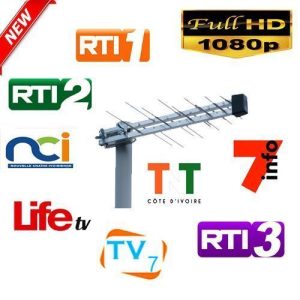 Antenne TV TNT d'extérieur HD Full