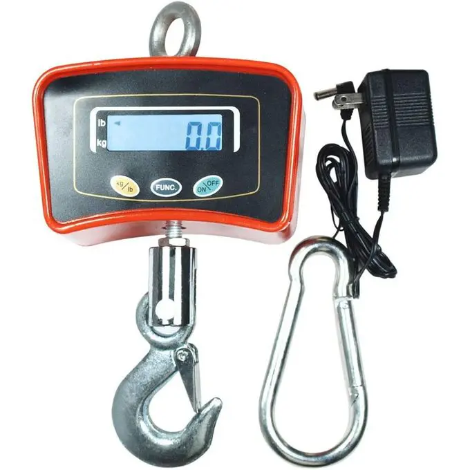 Balance Peson Numérique 1000kg -Rouge/Noir (Copie)