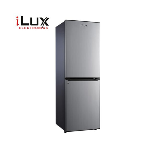 Ilux Réfrigérateur Combiné ILCB210 - Economique - 210 L - Gris - 6 Mois Garantie