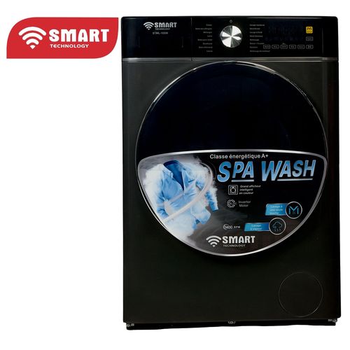 Machine A Laver 10KG Automatique/ Inverter (STML-10SM)-2000W- Gris - Garantie 6 Mois - Smart technology